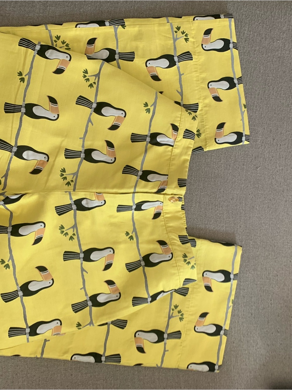 Buru Toucan-Print Yellow Set - Women’s Two-Piece - Picture 8 of 9